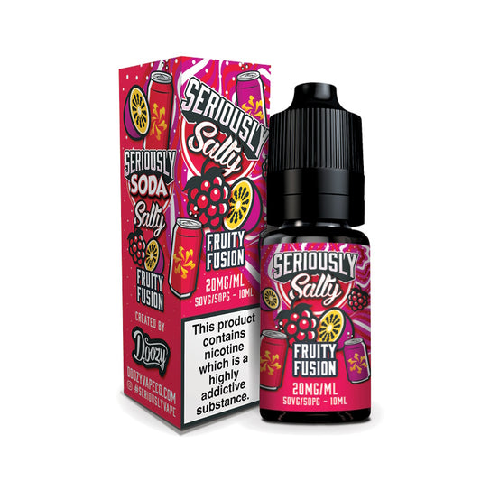 Seriously Soda Fruity Fusion flavoured 20mg Nicotine E-Liquids from Flavianvape store