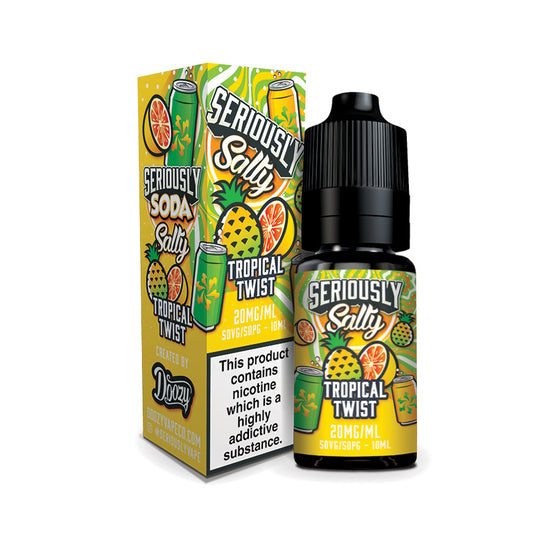 Seriously Soda Tropical Twist flavoured 20mg Nicotin E-Liquids from Flavianvape store